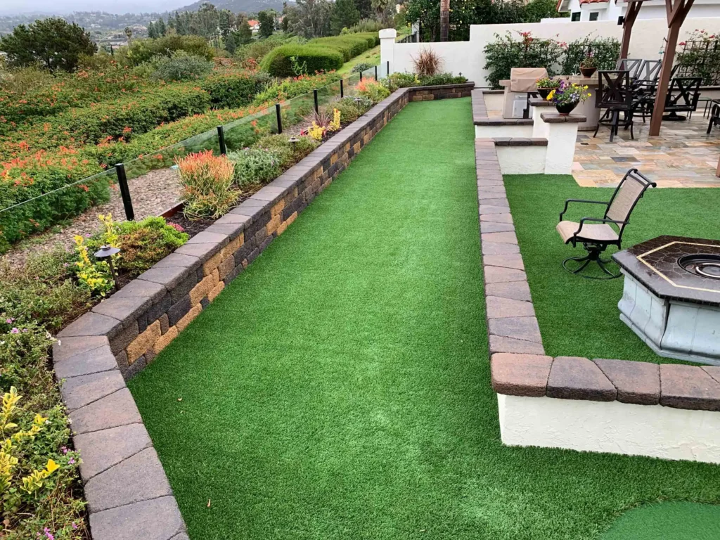 Artificial Turf Drainage System Installation