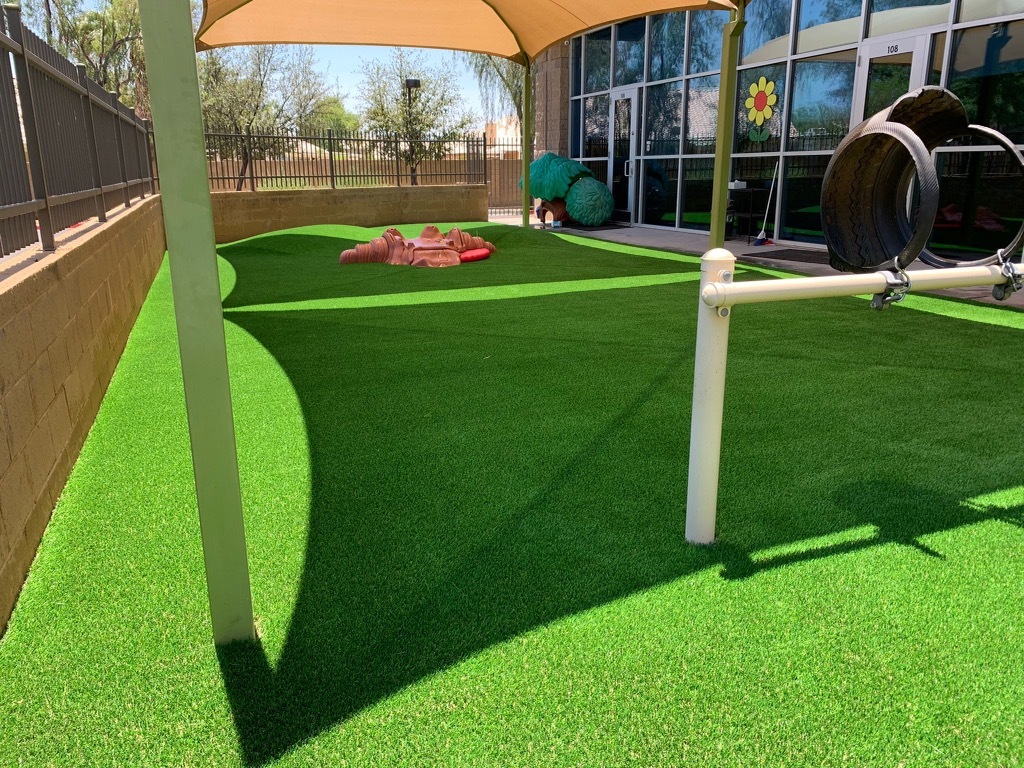 Athletic Field Artificial Turf Installation